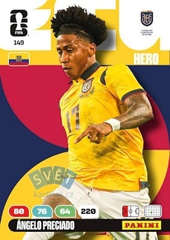 Angelo Preciado Ecuador Panini FIFA World Cup 2026 Adrenalyn XL #149